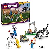 LEGO Fortnite Campo di Bananita e Starter Giocattolo - Include le Figure del Lupo