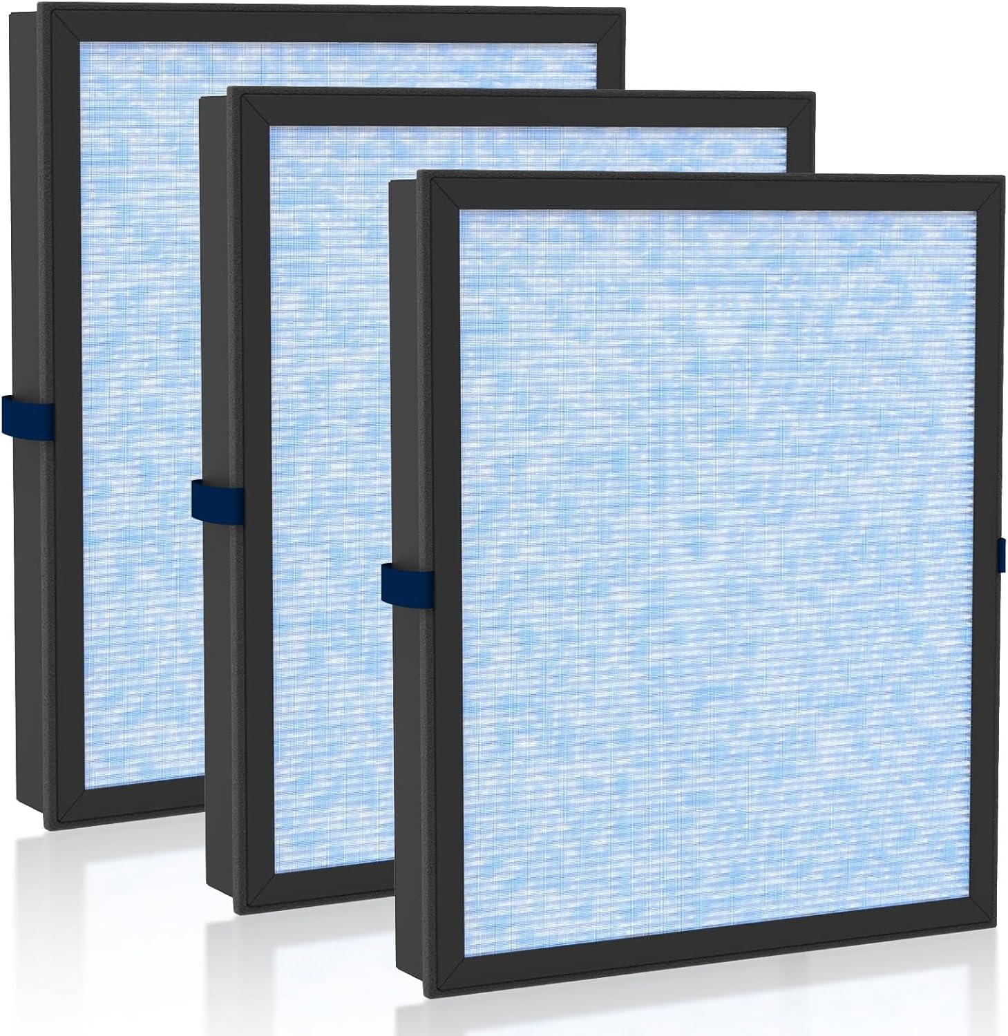 MK04 Replacement Filter Compatible With Aroeve MK04 MG04JH Air Filter Replacement,High-Efficiency Filter with Activated Carbon and Pre-Filte for Pet Dander Compare to Part # MK04LX