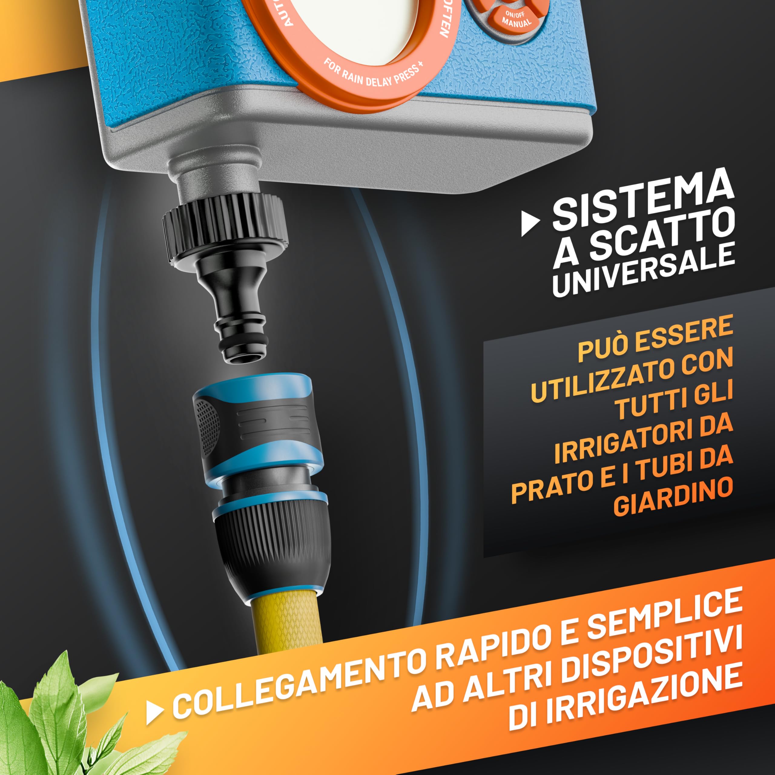 GRÜNTEK Centralina per irrigazione (Timer Automatico)