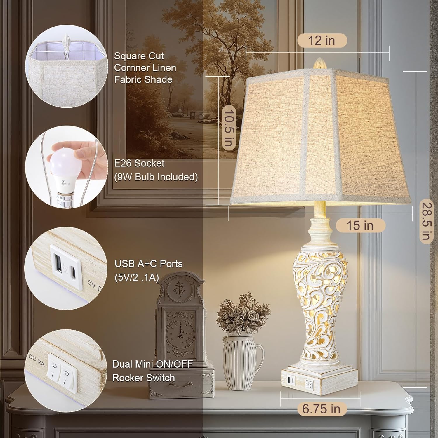 table lamps for living room