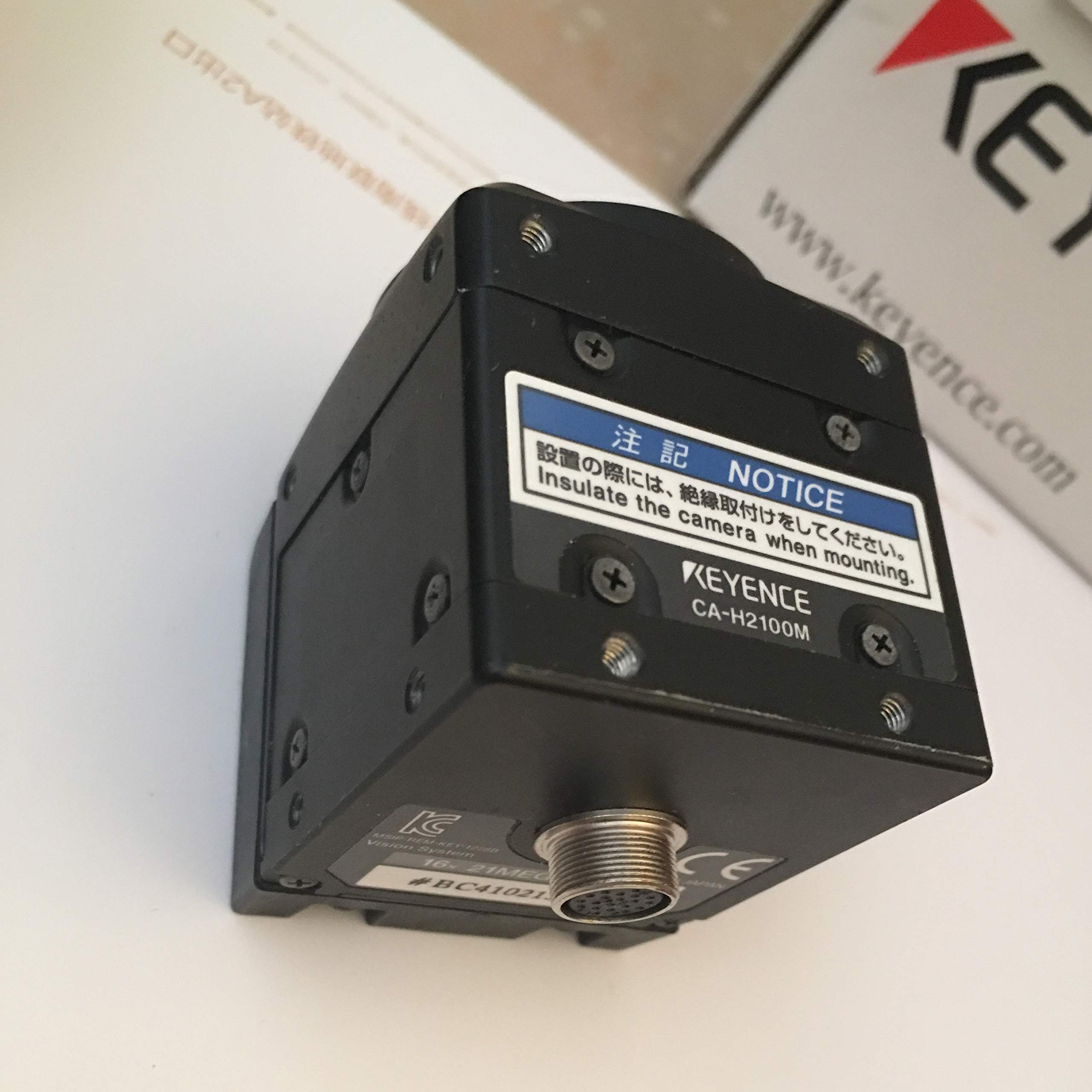 Amazon.co.jp: 1個 新16倍速 2100万画素カメラ 白黒 CA-H2100M XG-X