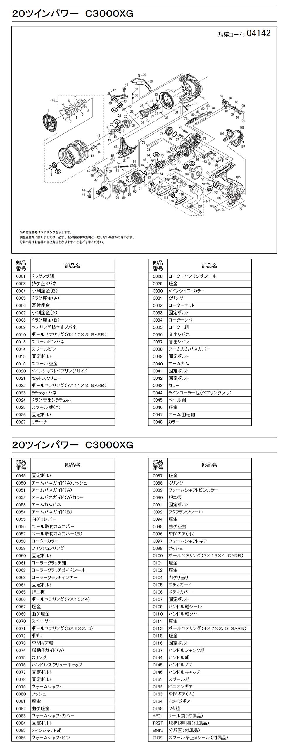 chaa　ツインパワー部品 シマノ】20ツインパワー［TWIN POWER］対応 カスタムパーツ