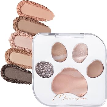 Amazon.co.jp: ミルフィー ミャオパウズ アイシャドウパレット(04