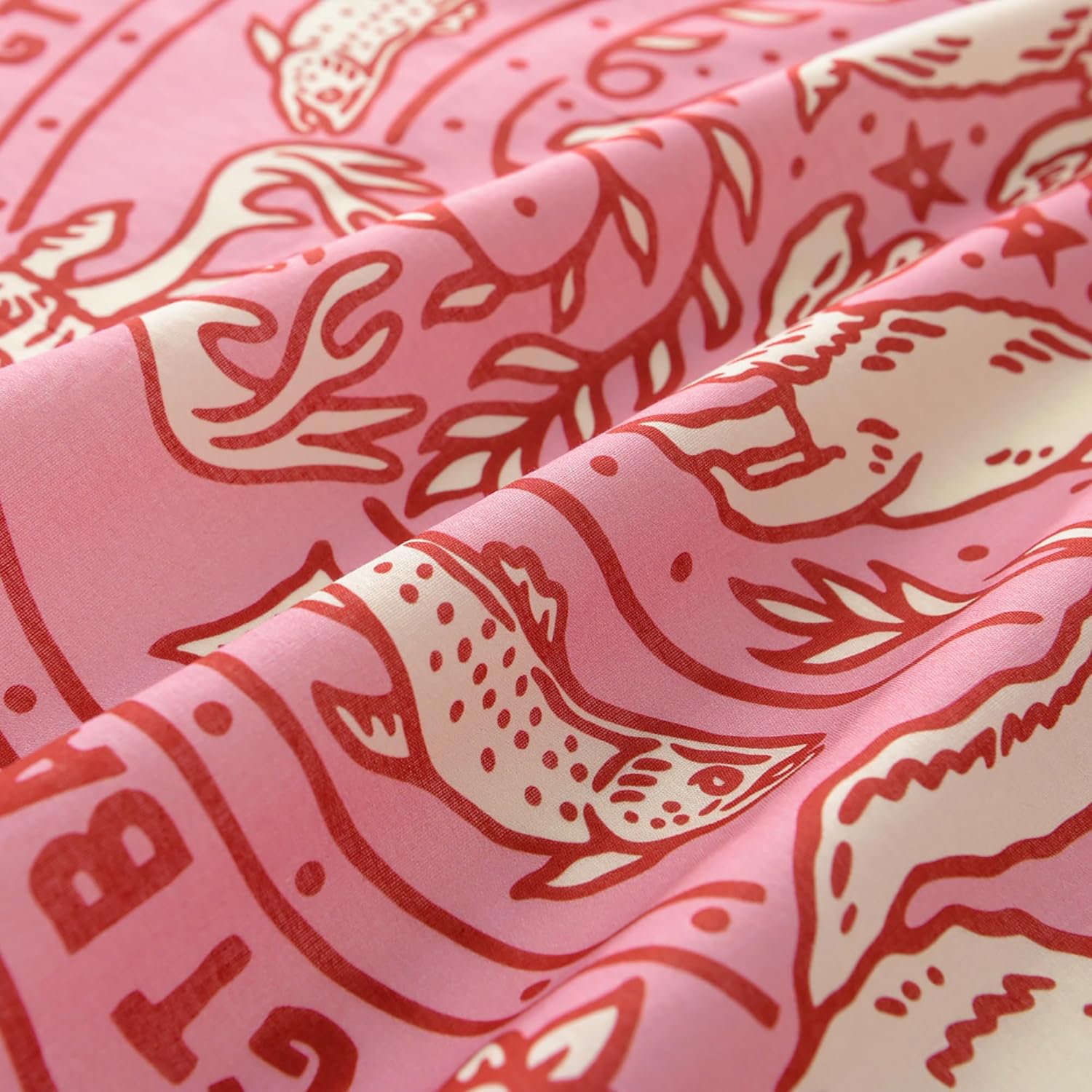 22"x22" Forest Animal Cotton Bandana Multi-Purpose Headbands - Image 4