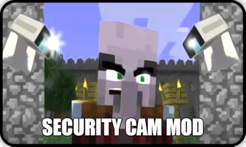 Security Camera MOD for MCPE 2023