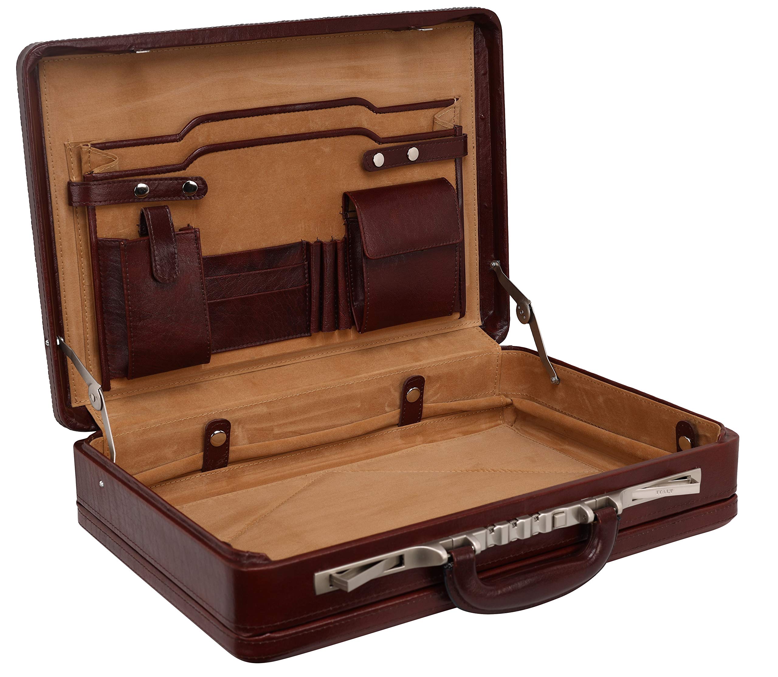 See full amazon price history chart for LV Full Grain Natural Leather Briefcase For Men 18 Inch | Italian Lock Briefcase | Expandable Briefcase | Size 18x12x5 Inch | Laptop Compartment | LEATHER VILLA (Natural Tan) LV Full Grain Natural Leather Briefcase For Men 18 Inch | Italian Lock Briefcase | Expandable Briefcase | Size 18x12x5 Inch | Laptop Compartment | LEATHER VILLA (Natural Tan) (B0CM9MS1P6) Amazon Price History, Amazon Price Tracker