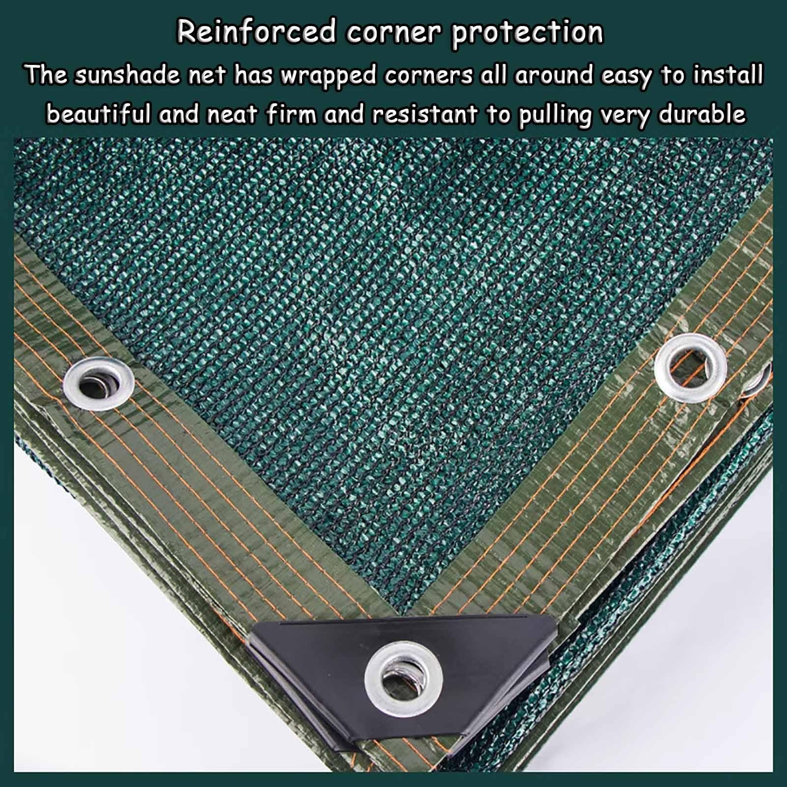 90% Malla Sombreo, Verde Lona De Sombra Tejido Apretado, Resistente a Los Rayos Uv Red De Sombreado, Resistente Al Desgarro 2x2 2x3 2x4 3x3 3x4 3x5 4x5 4x6 5x6 5x8 6x6 6x8 7x8 8x12 9x15 10x10 10x20 (