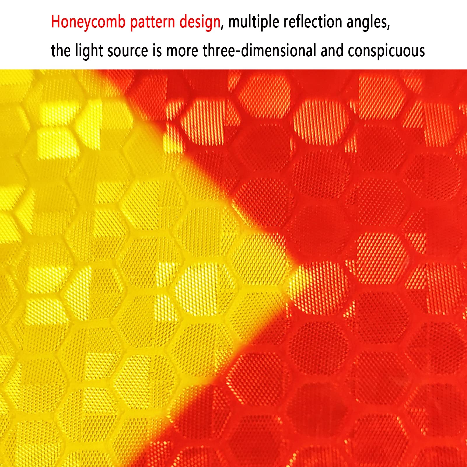 YIDAX Ruban Réfléchissant Étanche, Bande D'avertissement De