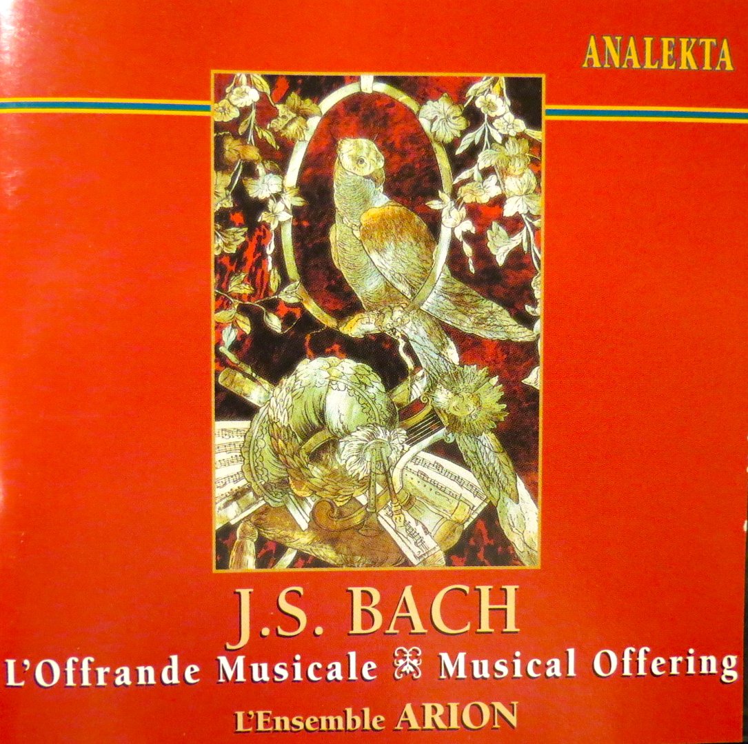 Musical Offering [Audio CD] Bach and L'Ensemble Arion
