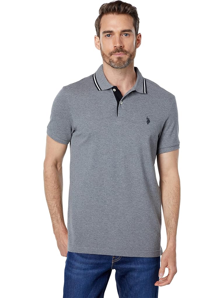 U.S. POLO ASSN. Slim Fit Small Pony Pique Polo