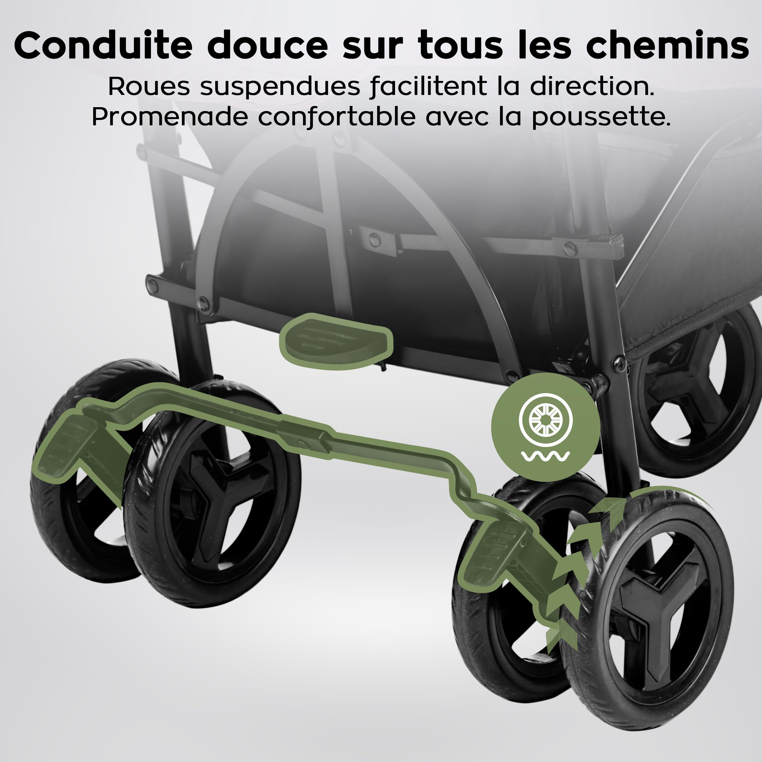 TULANO Davos 35 Poussette Canne Légère et Pliable – Poussette Citadine jusqu'à 22 kg (4 ans) – Dossier Inclinable avec Canopy XXL et Chancelière – Tissu Imperméable – Rose