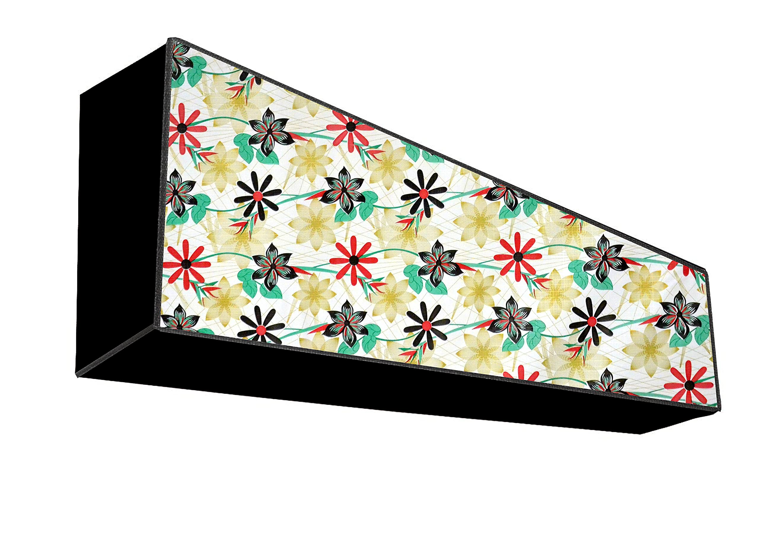 Aavya Unique Fashion Waterproof & Dustproof Air Conditioner Cover for Voltas 2 Ton 5 Star Inverter Split AC (Copper SAC_245V_ADZ (R32) (Outdoor Unit Black) Color no 50