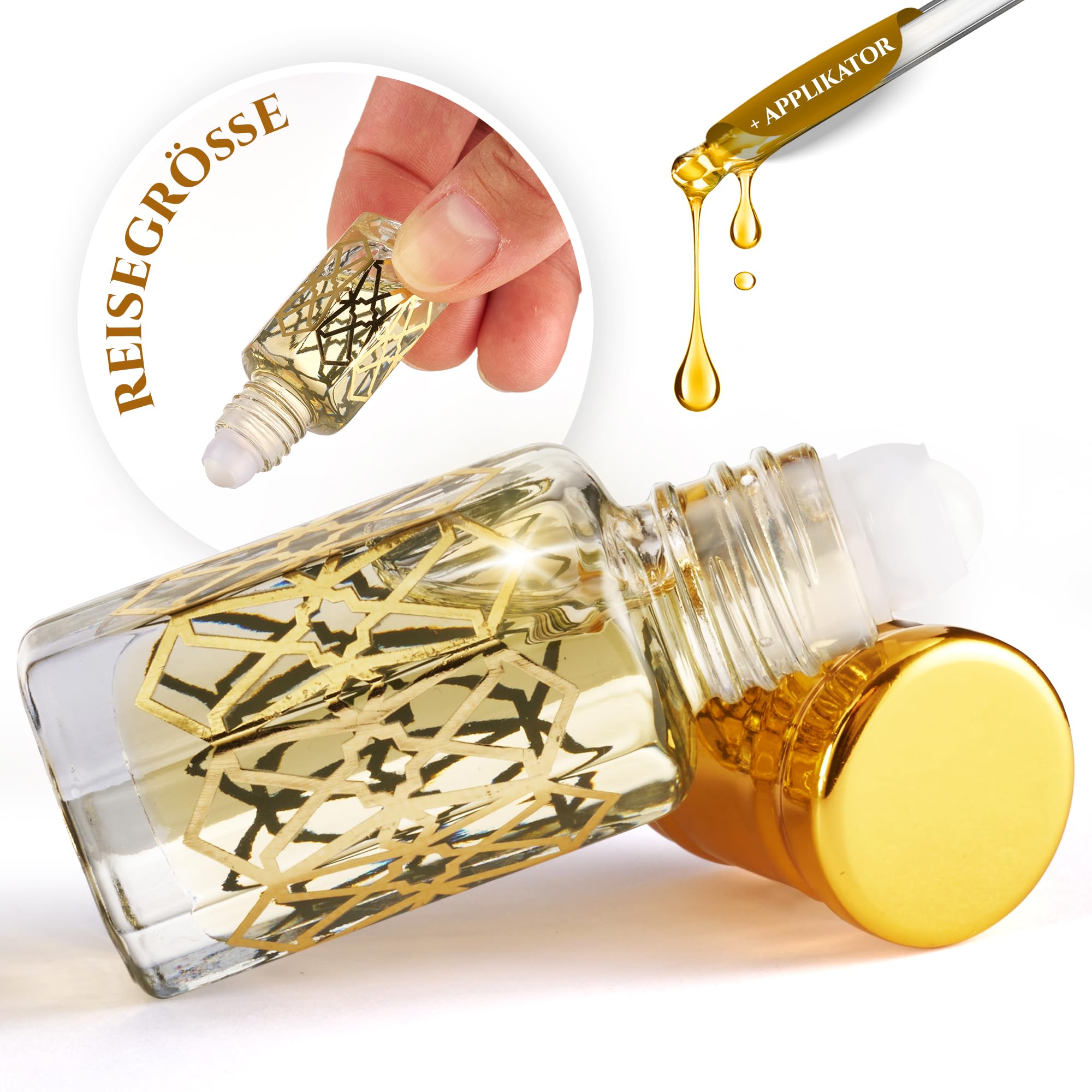 El-Musc - 6 ml de aceite perfumado #9 – Misk Musk Perfume Perfume Colección Tahara (vainilla)
