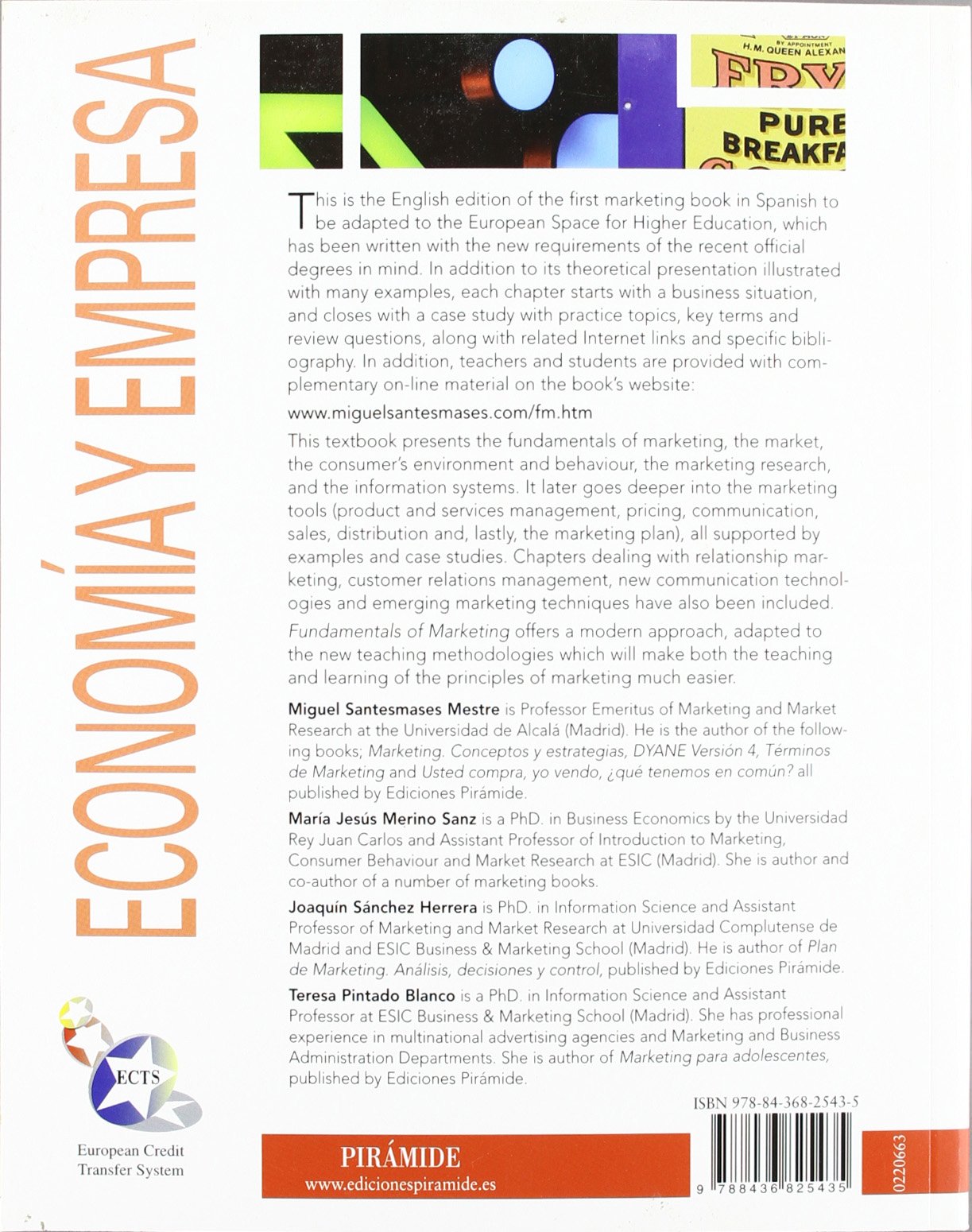 Fundamentals of Marketing (Economía y Empresa)