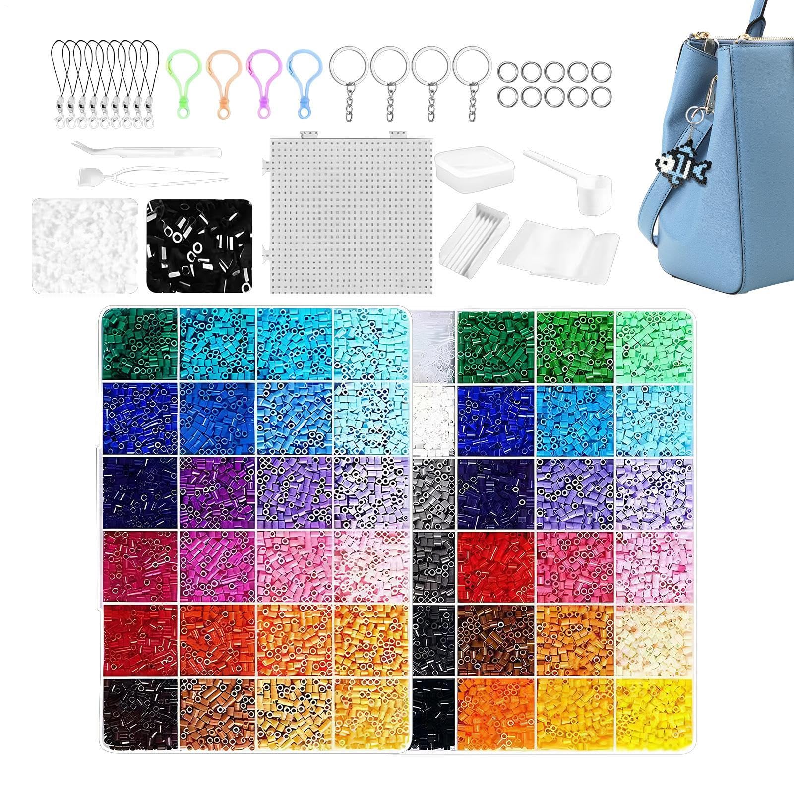 Fuse Beads pour s'amuser loin des écrans grâce au kit de perles à fondre bricolage