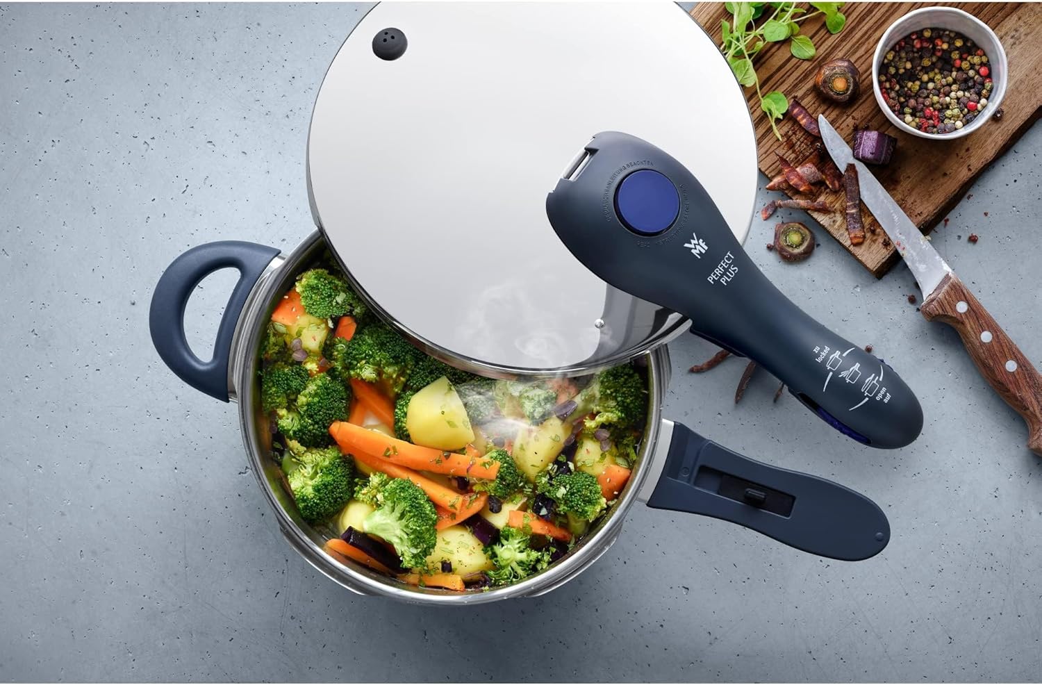 WMF Perfect Plus Pressure Cooker, 6.5L, 07-9313-6040