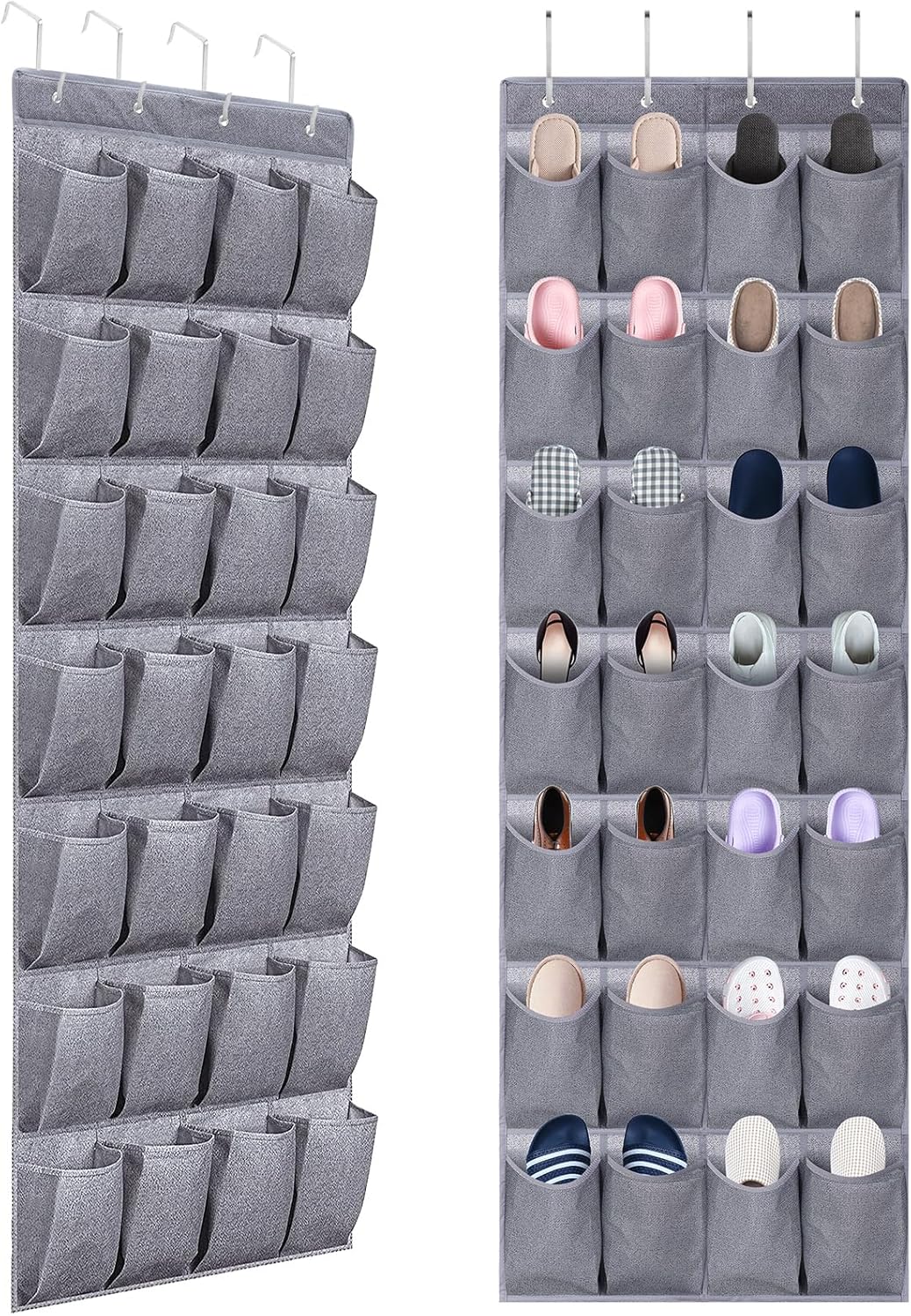 Over Door Shoe Storage, Hanging Shoe Storage Shoe Rack Holder with 28