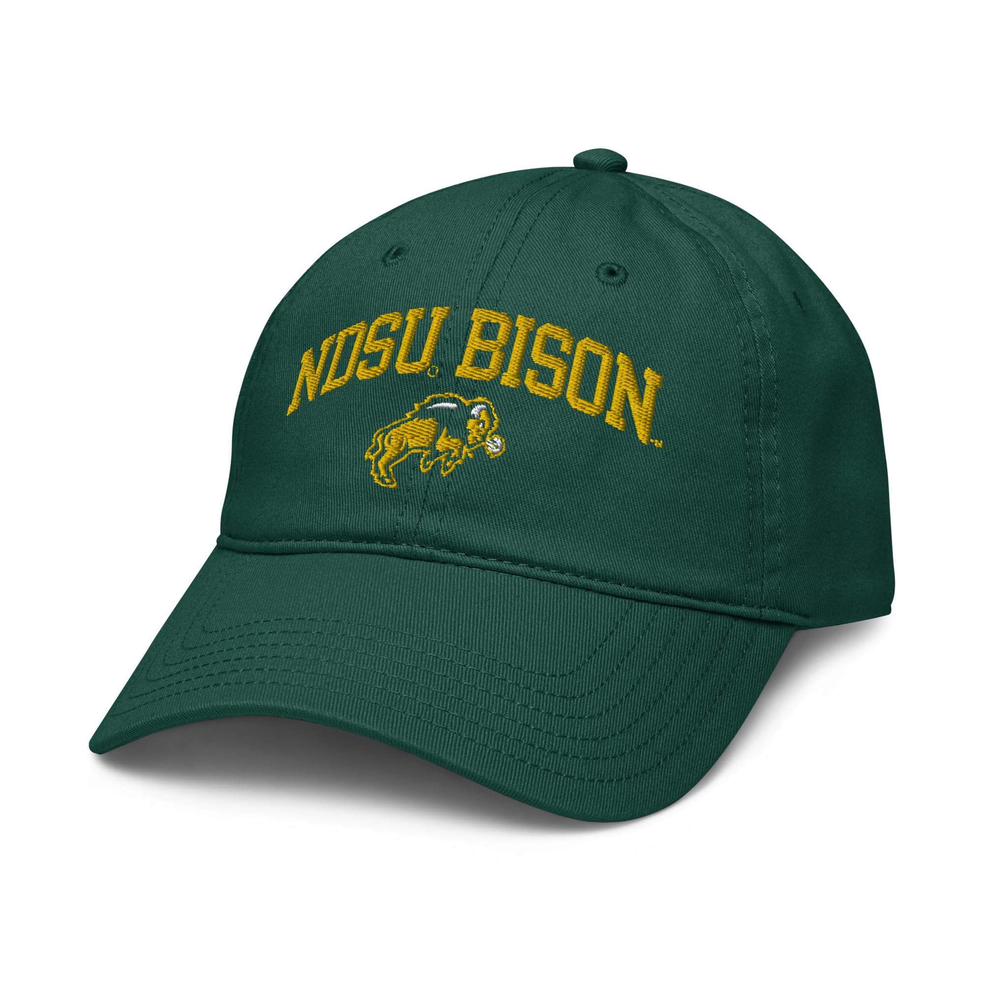 North Dakota State Bison Arch Over Officially Licensed Adjustable Baseball Hat