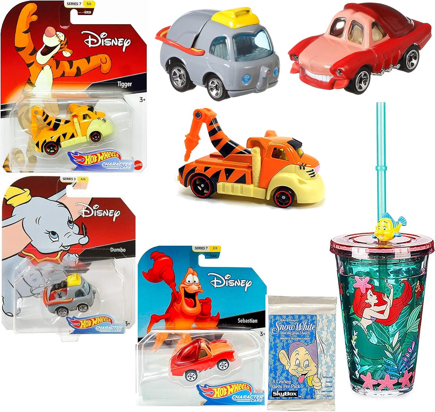 Disney Hot Wheels Little Mermaid and Dumbo Bundle UK Ubuy