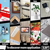 Vista 5 de Art3d Cinta adhesiva nano de doble cara, cinta multiusos para alfombras/artículos de pega/marcos de fotos/montaje en pared de manualidades