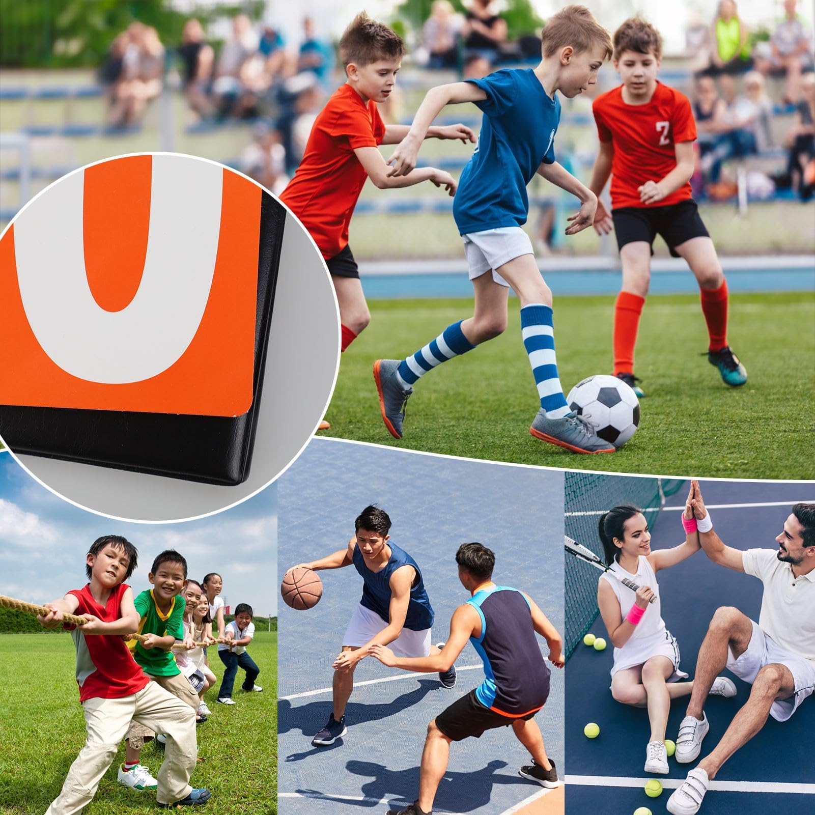 Marcador deportivo portátil de 2 dígitos para baloncesto, fútbol, bádminton