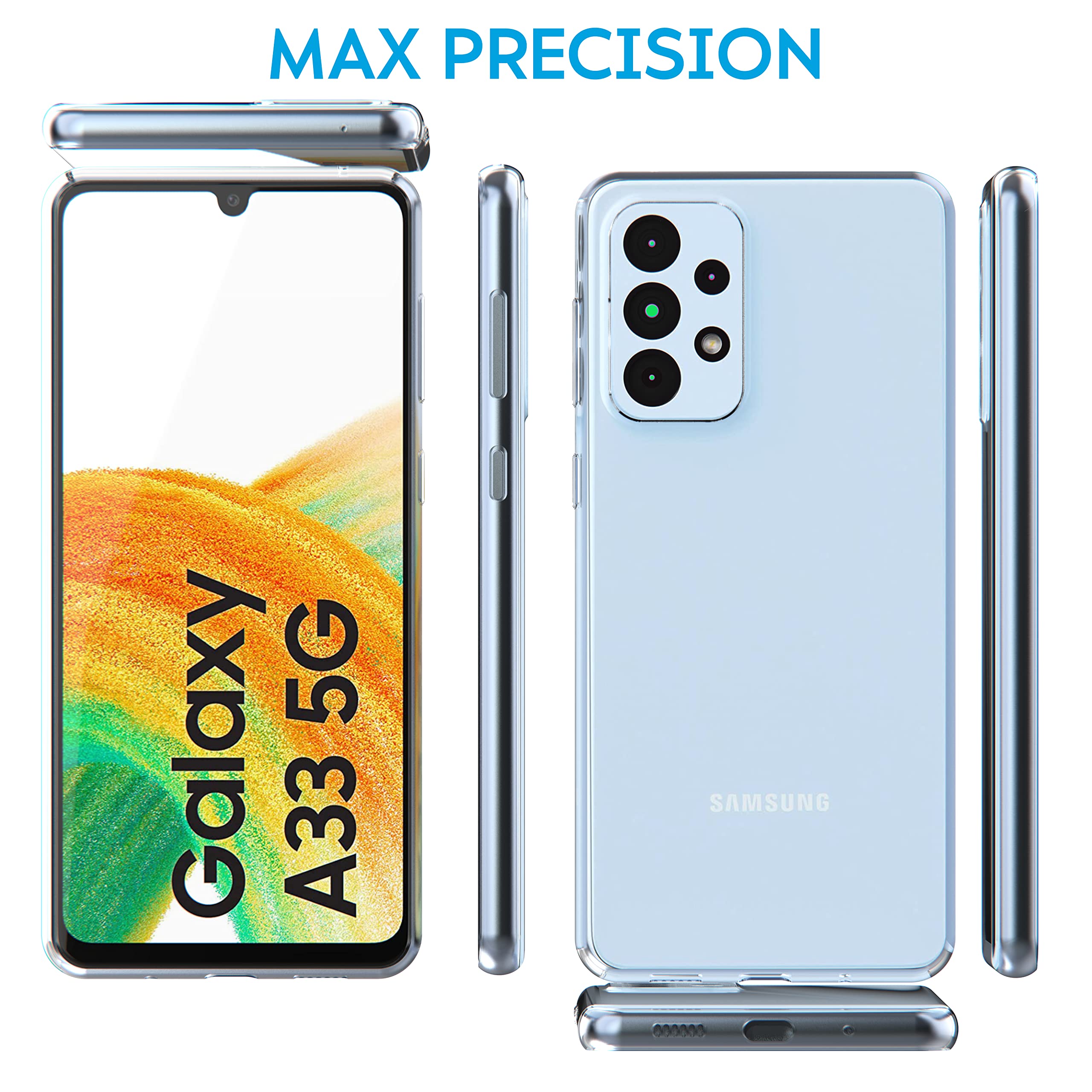 Custodia Morbida Trasparente Per Vivo X51 5G – Cover In TPU Sottile, Anti Graffio, Con Bordi Rialzati - 4