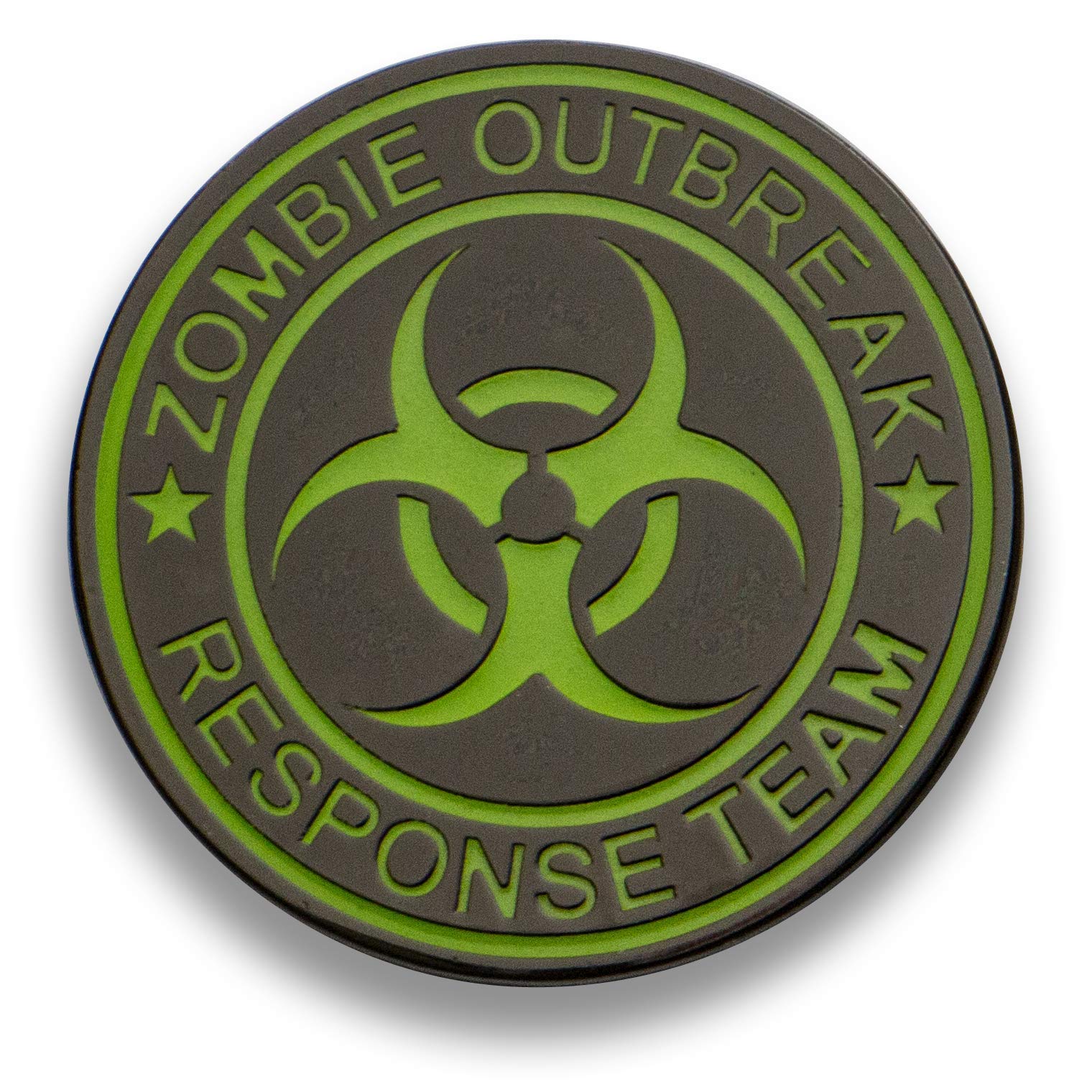 Zombie Outbreak Response Team Glow in The Dark Enamel Pin - Lapel or Fabric Pin