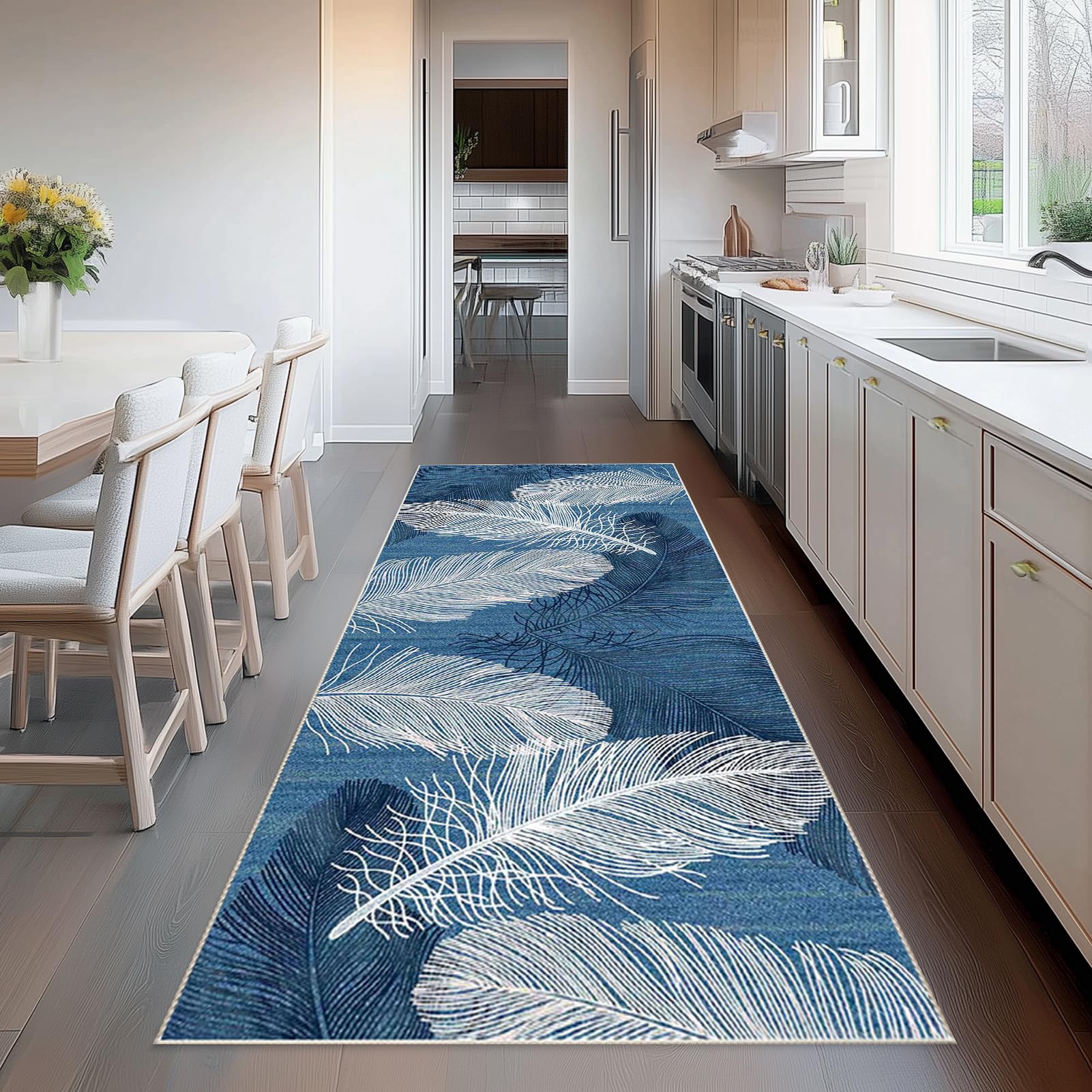Długi korytarz dywan do korytarza, pralni, mata kuchenna, 70 x 120 cm chodnik, mata do prania w pralce, mata do wejścia, sypialni, schodów i łazienki