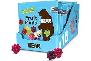 Real Fruit Minis: Healthy Kids Snacks Raspberry/Blueberry
