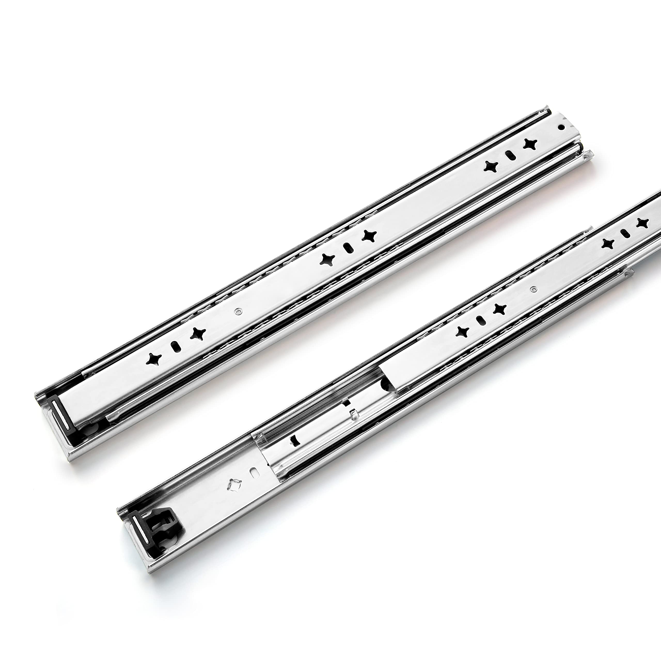 Promark Full Extension Drawer Slides, 53mm (2.08 inches) Width, Heavy Duty 250LB Load, Set of 1 (24)