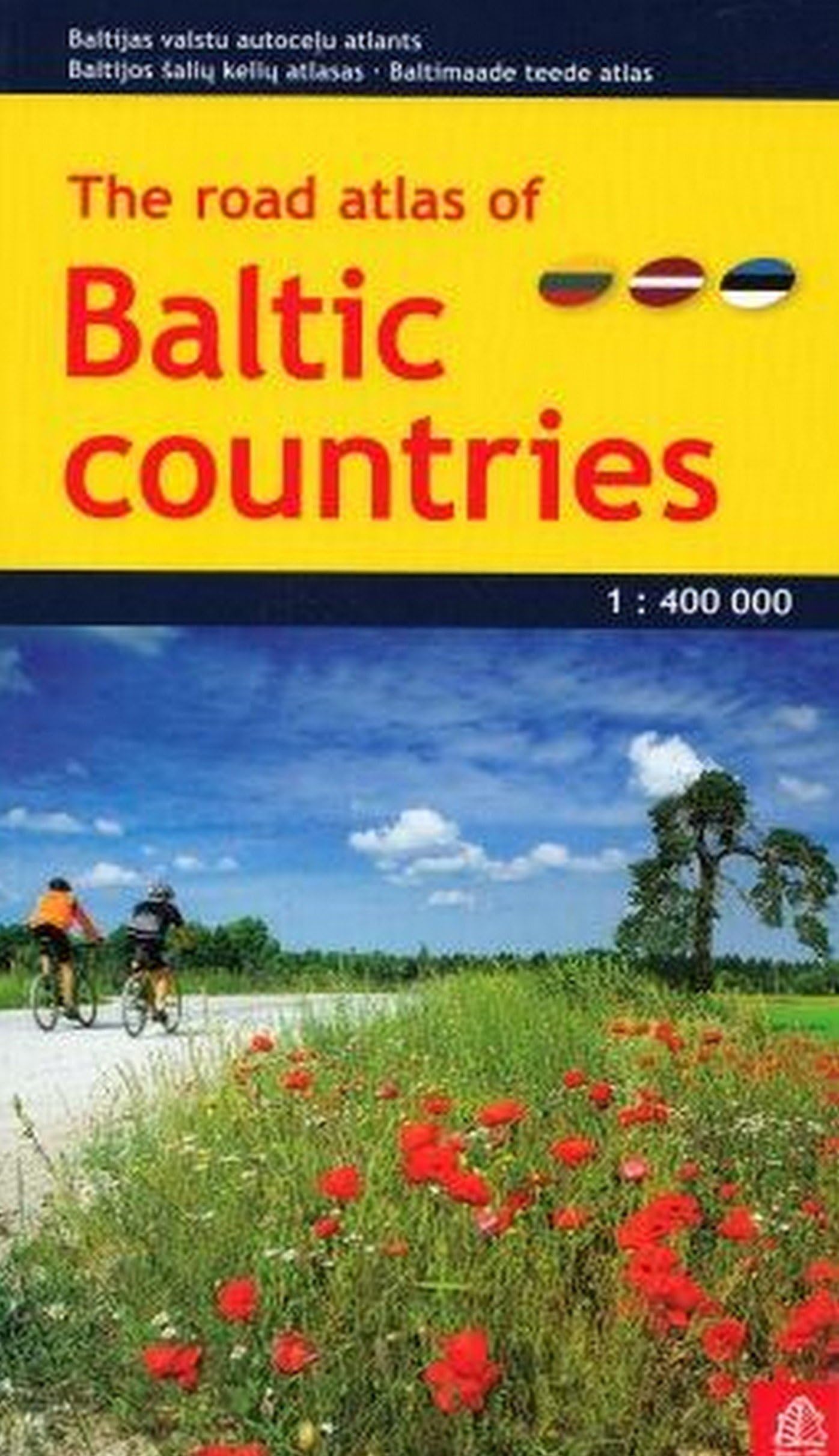 Baltic Countries Road Atlas (1:400,000 scale)