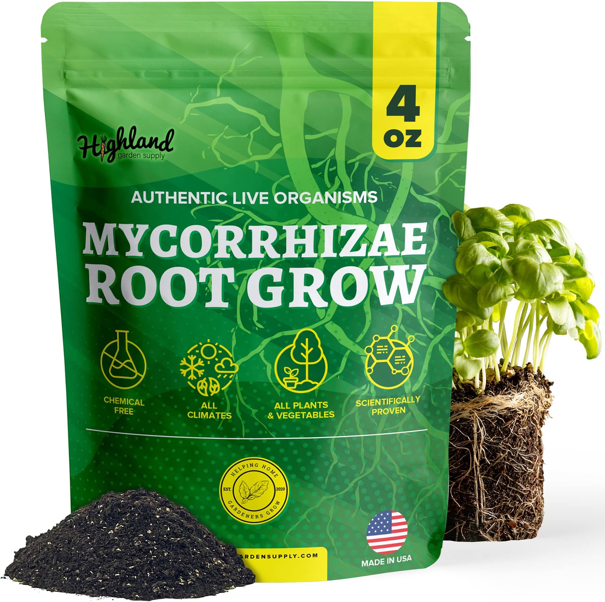 Mycorrhizae Root Grow