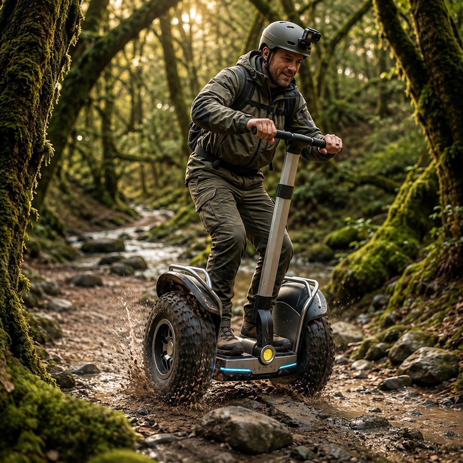 Scooter Autoequilibrado Inteligente Adultos 19 Pulgadas E-Scooter Rural