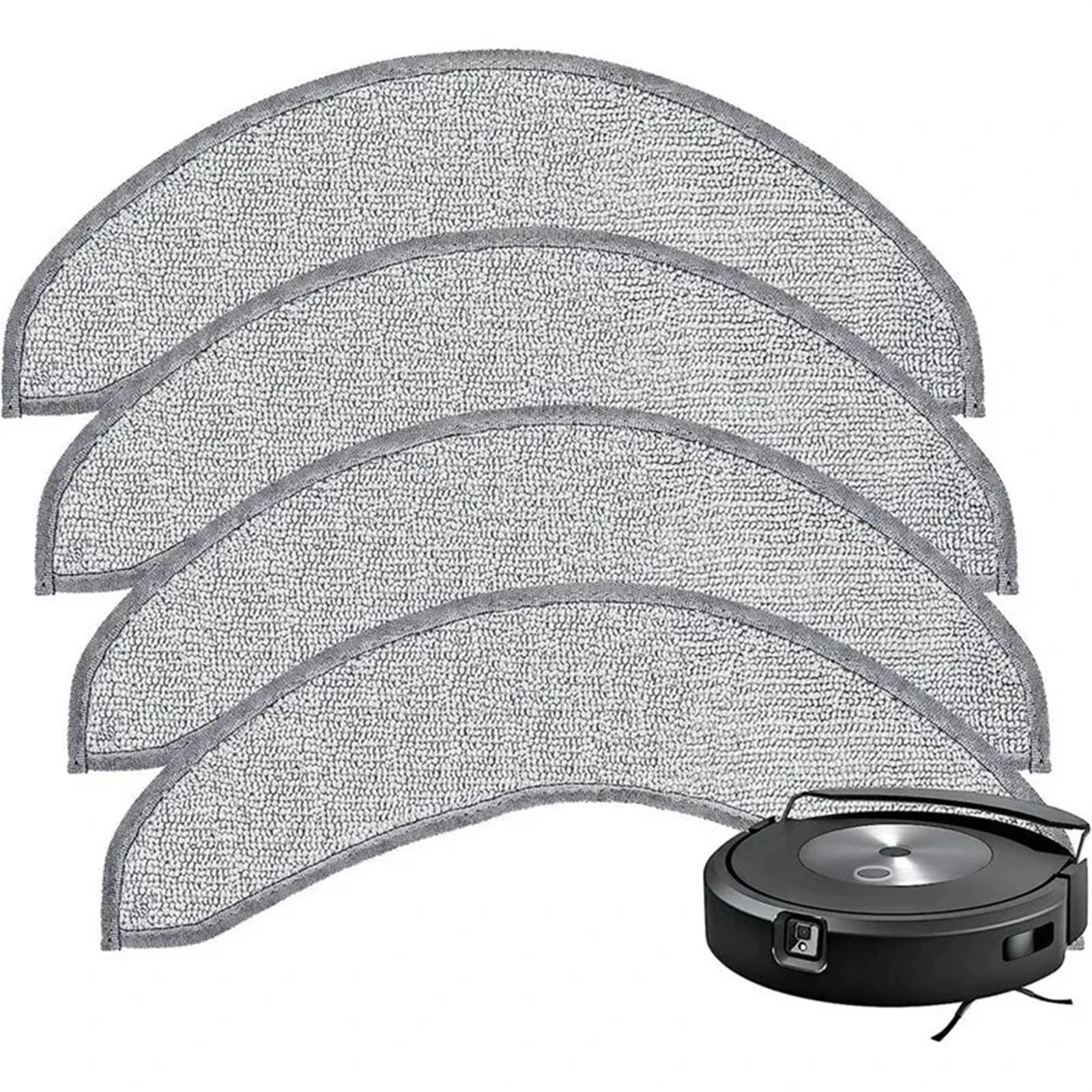 Paño De Fregona Para Aspiradora Robot, For Irobot, for Roomba Combo J7+/Plus Piezas de aspiradoras Almohadillas de repuesto for fregona Accesorios Almohadilla de fregona de microfibra Piezas de almoha