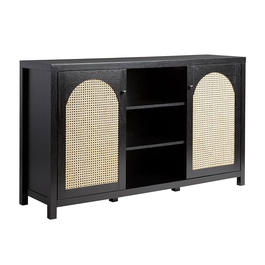 ★18782★ Amazon.com - Walker Edison Sasha 2-Door Sideboard Buffet