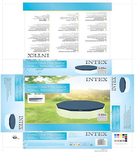 Miniatura 8 de Cubierta de alberca con marco redondo de metal Intex de 10 pies