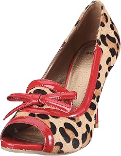 Pride Pony Black Flame 83796-A2 - Zapatos de Vestir de Fieltro para Mujer