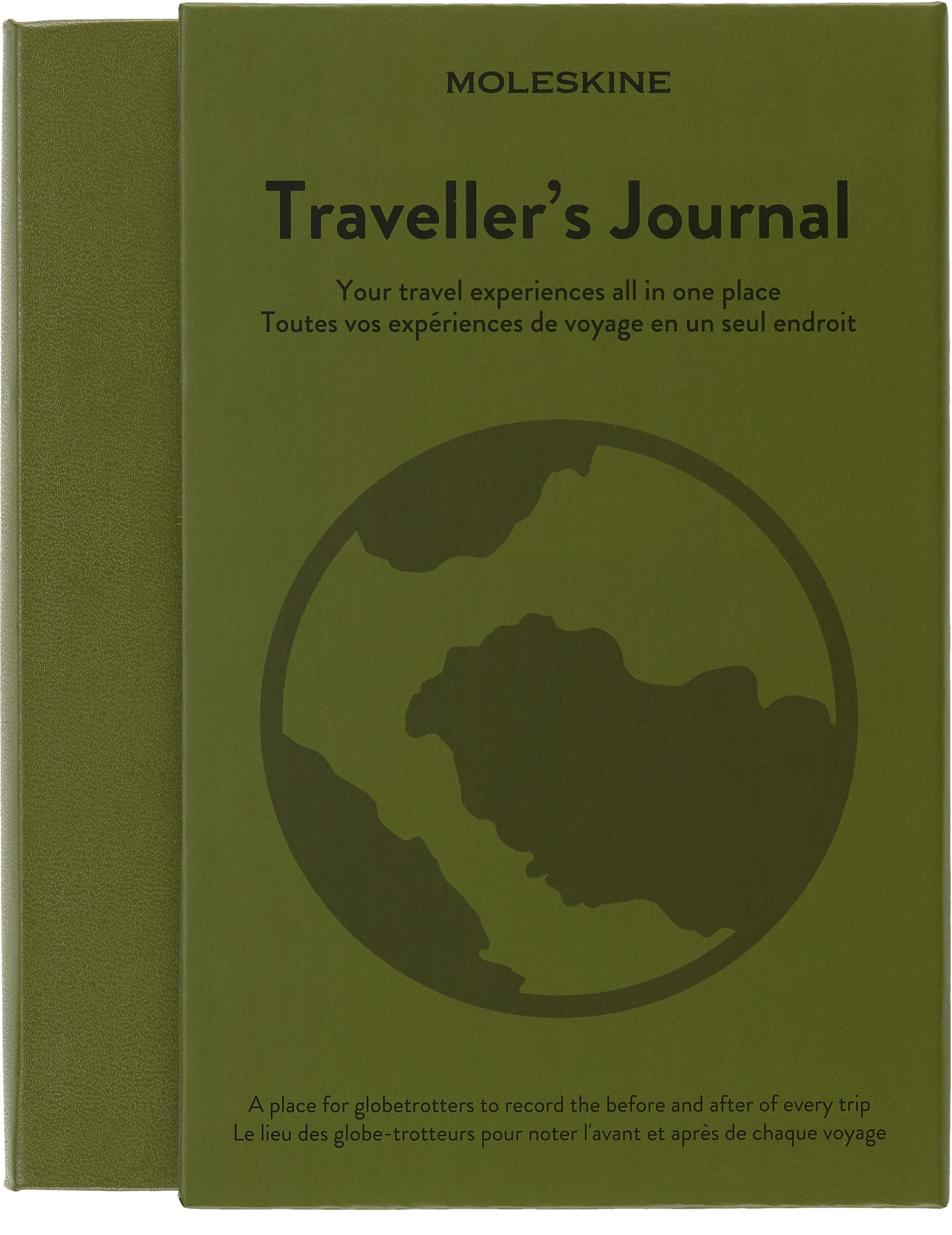 Moleskine Carnet de voyage, Carnet Thématique pour Organiser et Immortaliser vos Voyages, Couverture Rigide, Grand Format 13x21cm, 400 Pages