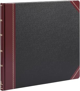 Boorum & Pease Columnar Book, 24 Columns, for Daily, Monthly, Quarterly, Yearly Transactions, Small Business & Personal Bookkeeping, 12-7/8" x 15-1/8", 150 Numbered Pages 25-150-24
