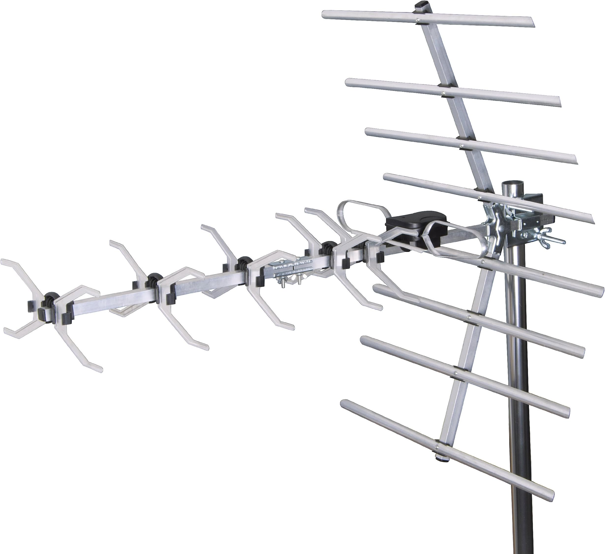Digital TV Aerial, SLx 27887D4 4G Filtered 32 Element Aerial for Digital TV With Full Kit Ideal For Loft Or Outdoor Installation