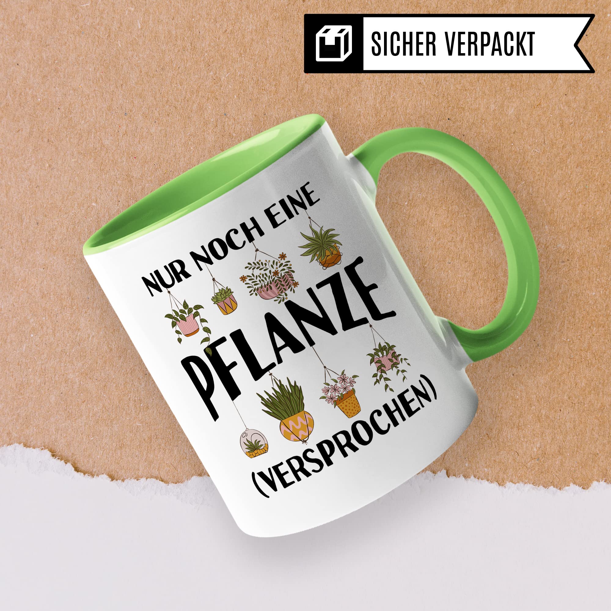 Tasse Jardin Amateurs Seulement Une Plante De Plus Promis
