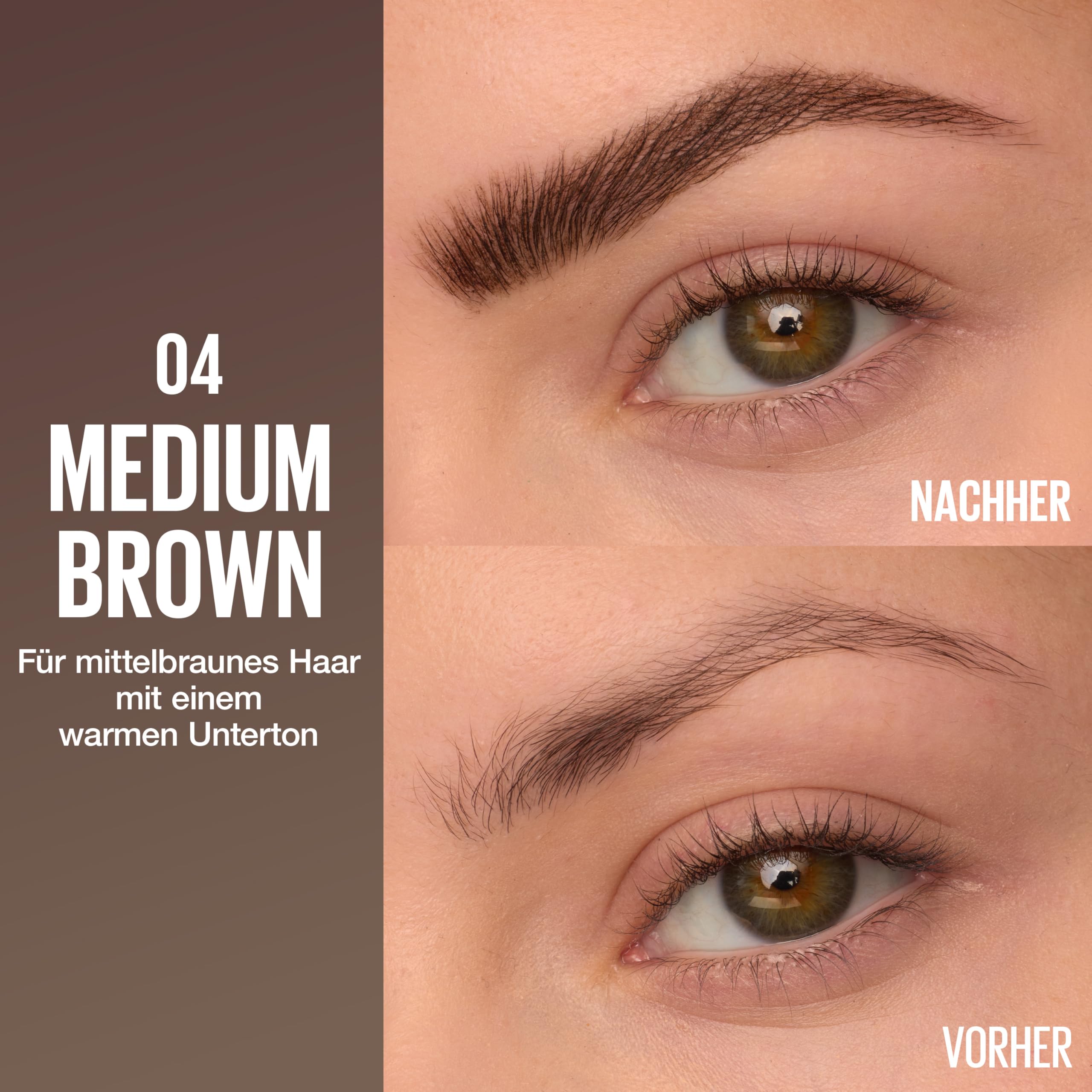 Maybelline New York Brow Insert Kaş Kalemi Med Brown 4