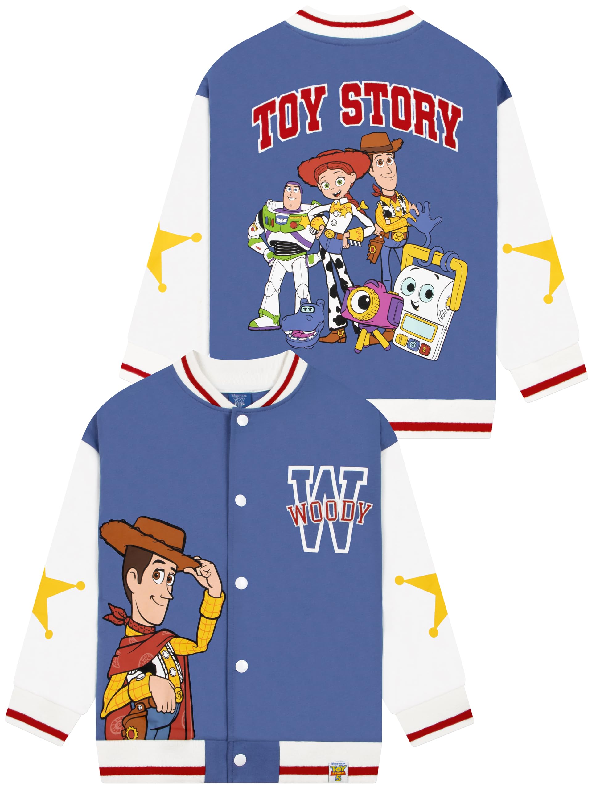 Disney Toy Story Blouson Bombardier Woody Veste Enfant Garcon Coton