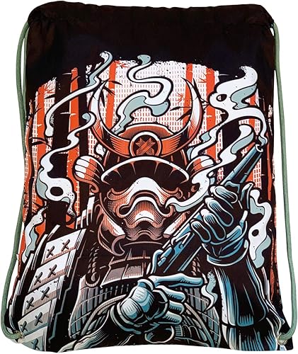 Shogun Heishi GI Mochila - Ronin Draw String Mochila - Bolsa de cuerda para karate, judo y artes marciales - Diseño portátil y práctico