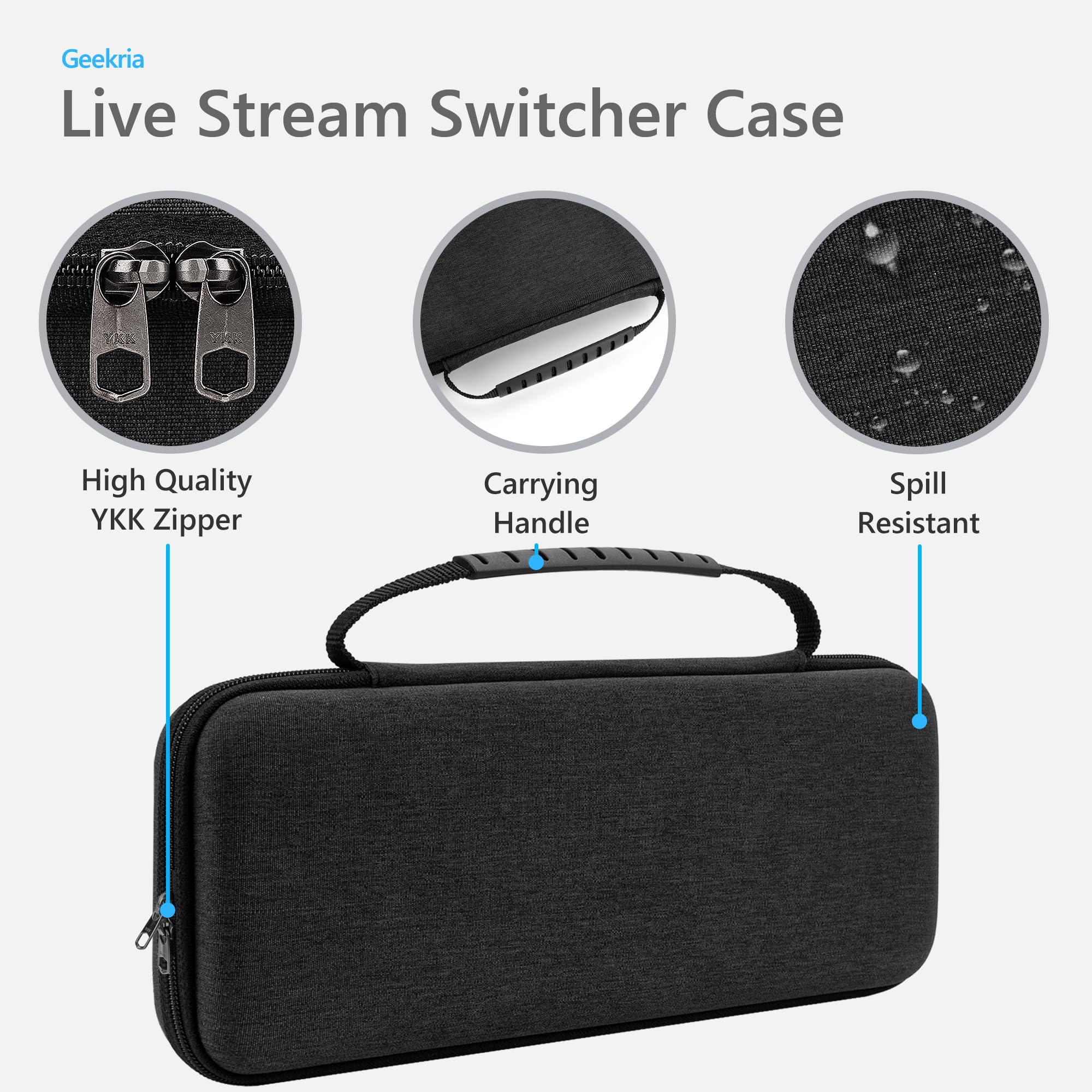 Amazon.com: Geekria Hard Shell Travel Carrying Case, EVA