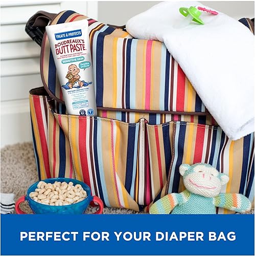 Miniatura 12 de Boudreaux's Butt Paste para piel sensible crema de sarpullido del pañal, ungüento para bebé, tubo de 4 onzas
