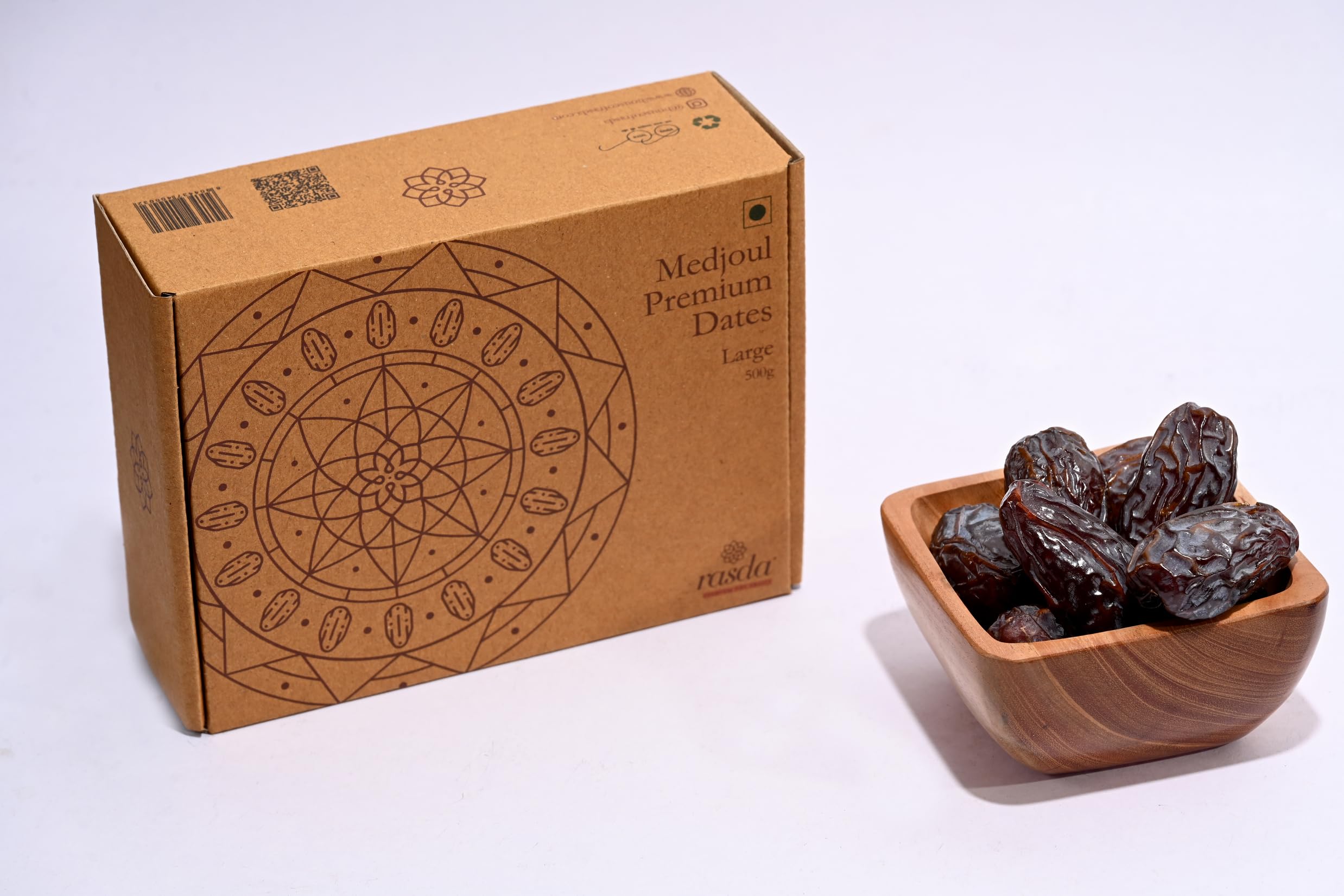 Rasda Medjoul Premium Palestinian Large Dates 500g | 1 Box | Khajur | Khajoor | Natural Nutritious Sweetener | Gourmet| No Preservatives | No Added Sugar | Gluten Free | Khejur (B0BWW6LJ29) Amazon Price History, Amazon Price Tracker