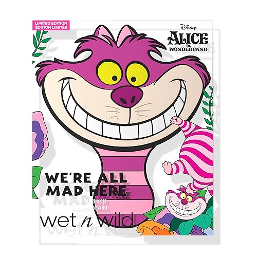 Wet N Wild We'Re All Mad Here Hand Mirror Alice In Wonderland Collection