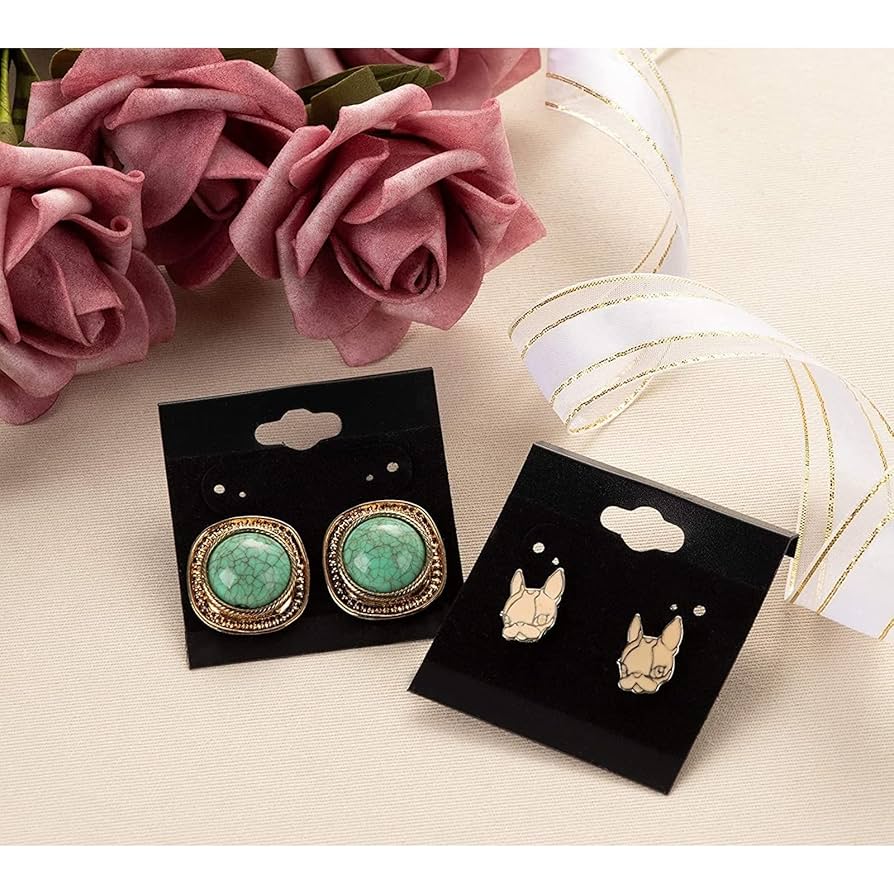 アクセサリー Atomic 02 Amazon.com: 200 Bulk Pack Kraft Paper Earring Cards for