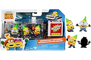 Minions: Despicable Me Collectible Figures (Party Bus Bunch of 4)